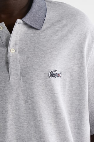 Polo regular - Gris clair