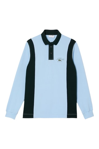 Polo relaxed - Bleu clair
