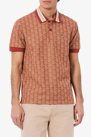 Polo classic fit - Rouge brique
