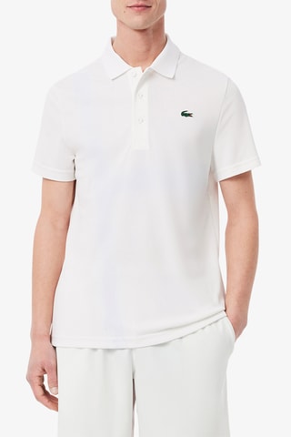 Polo Lacoste Tennis x Novak Djokovic regular fit - Blanc