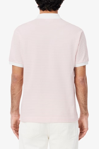 Polo classic fit - Blanc et rose