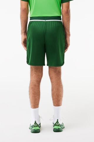 Short Lacoste Tennis x Daniil Medvedev regular fit - Vert foncé