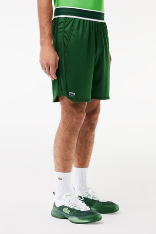 Short Lacoste Tennis x Daniil Medvedev regular fit - Vert foncé