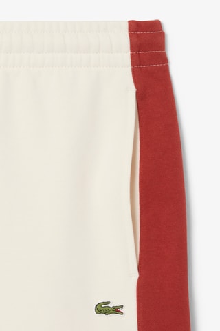 Short regular fit - Blanc et rouge