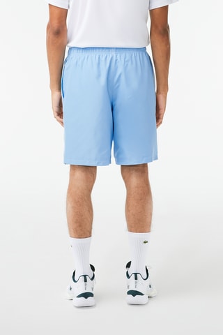 Short de tennis regular fit - Blanc et bleu