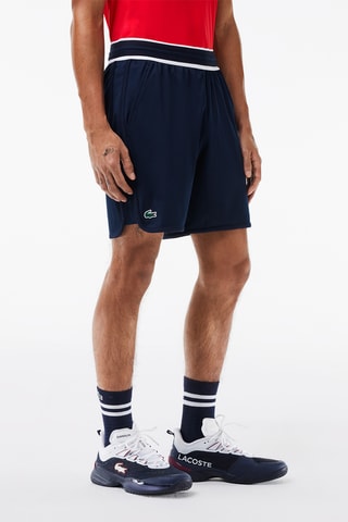 Short Lacoste Tennis x Daniil Medvedev regular fit - Bleu marine