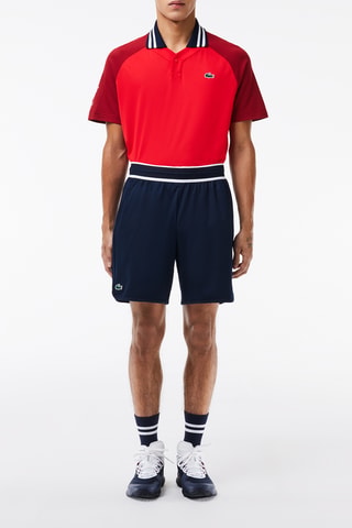 Short Lacoste Tennis x Daniil Medvedev regular fit - Bleu marine