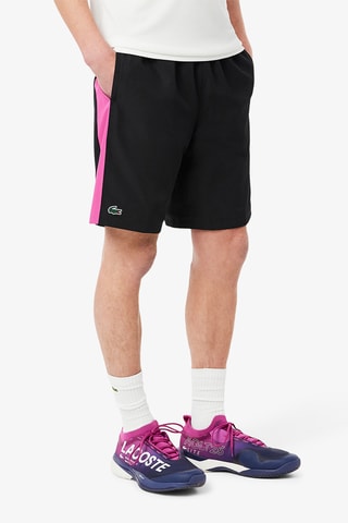 Short de tennis regular fit - Noir