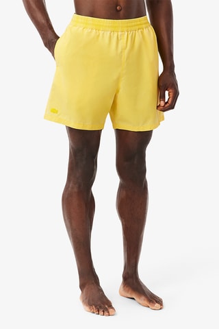 Short de bain - Jaune