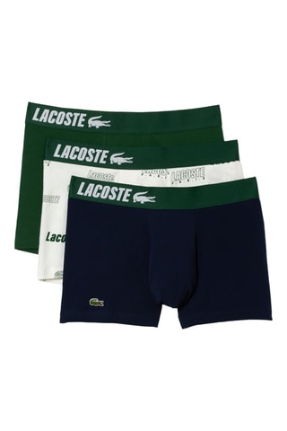 3 boxers - Vert et bleu marine