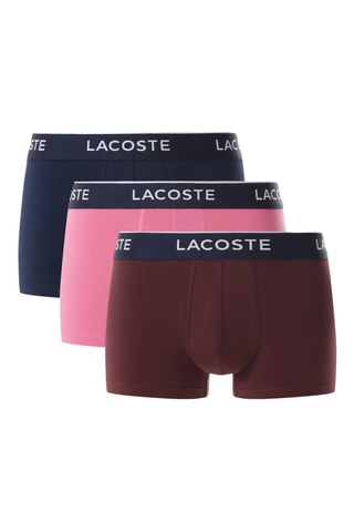 3 boxers - Bleu marine et marron