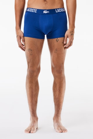 3 boxers - Bleu marine et bleu roi