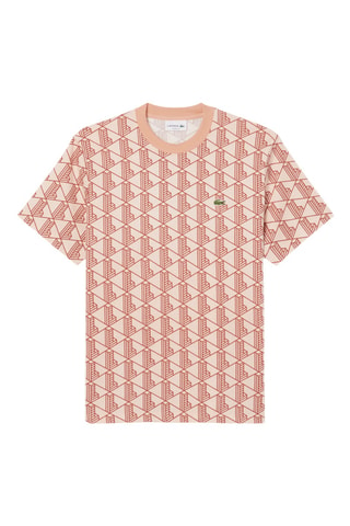T-shirt - Saumon et bordeaux