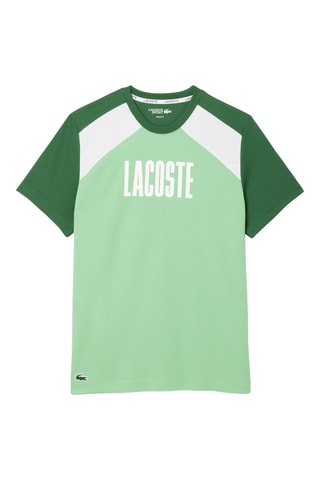 T-shirt de tennis regular fit - Vert foncé