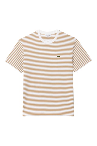 T-shirt - Marron et blanc