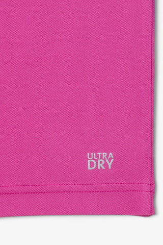 T-shirt de tennis regular fit - Fuchsia