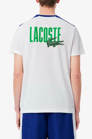 T-shirt de tennis regular fit - Blanc