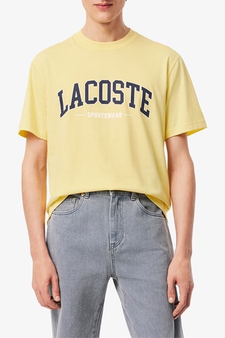 T-shirt classic fit - Jaune
