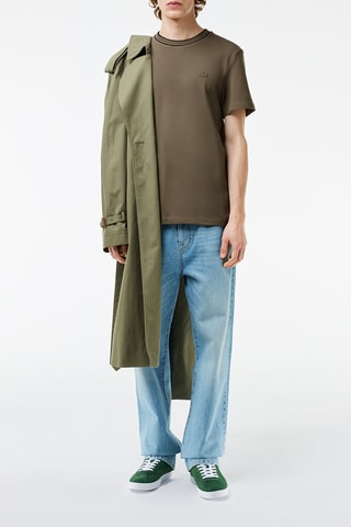 T-shirt regular fit - Kaki