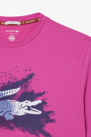 T-shirt Roland-Garros regular fit - Mauve