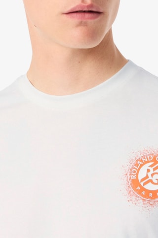 T-shirt Roland Garros regular fit - Blanc