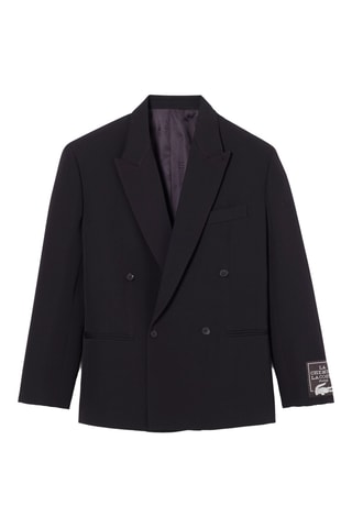 Veste en laine vierge - Noir