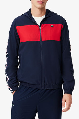 Veste à capuche de tennis - Bleu marine