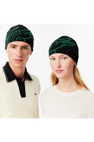 Bonnet en laine - Noir