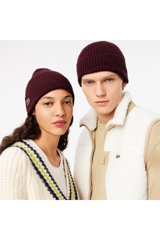 Bonnet en laine - Marron