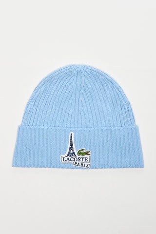 Bonnet en laine - Bleu ciel