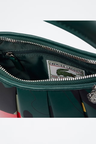 Sac à main en cuir de mouton - Vert foncé