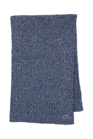 Echarpe en laine - Bleu marine chiné