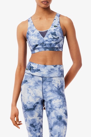 Brassière tie and dye - Bleu cobalt