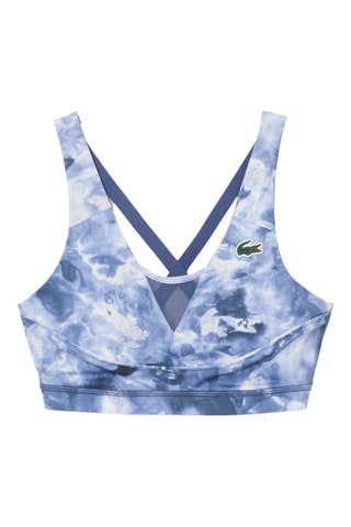 Brassière tie and dye - Bleu cobalt