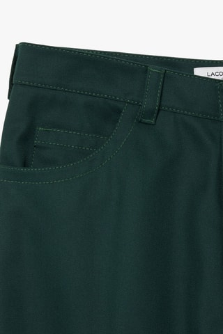 Pantalon straight fit - Vert foncé