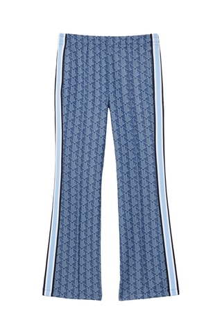 Pantalon flare - Bleu marine