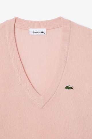 Pull en laine relaxed fit - Saumon