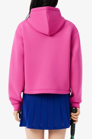 Sweat à capuche Roland Garros Paris regular fit - Mauve