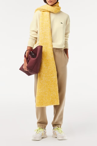 Pull en laine relaxed fit - Ecru