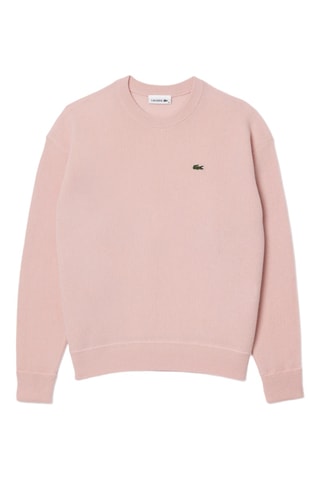 Pull en laine relaxed fit - Rose