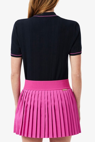 Polo Roland Garros regular fit - Bleu marine