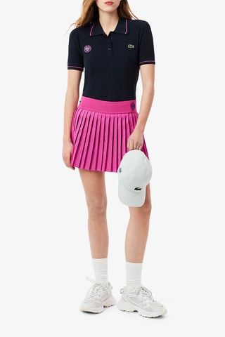 Polo Roland Garros regular fit - Bleu marine