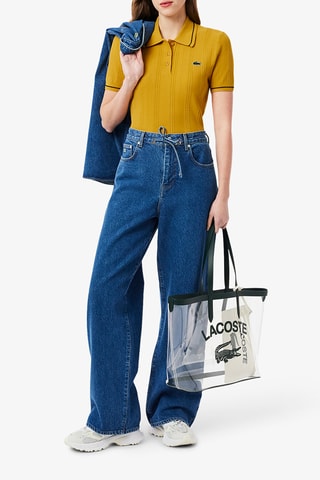 Polo Roland Garros regular fit - Moutarde