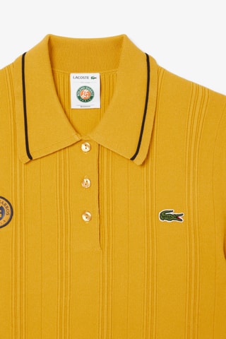 Polo Roland Garros regular fit - Moutarde