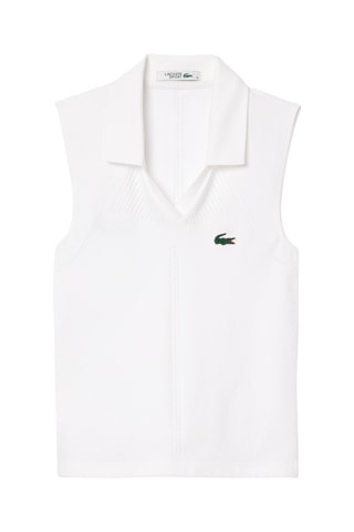 Polo de tennis - Blanc de tennis - Tight Fit