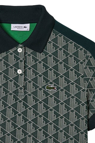 Polo court regular fit - Vert foncé