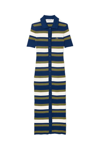 Robe chemise slim fit - Bleu roi