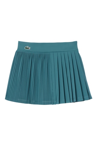 Jupe-short plissée de tennis - Bleu canard