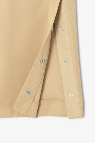 Jupe midi straight fit - Beige