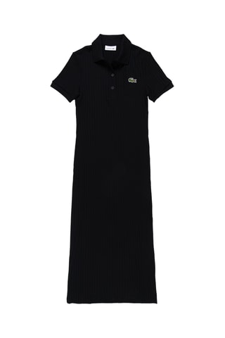 Robe polo slim fit - Noir